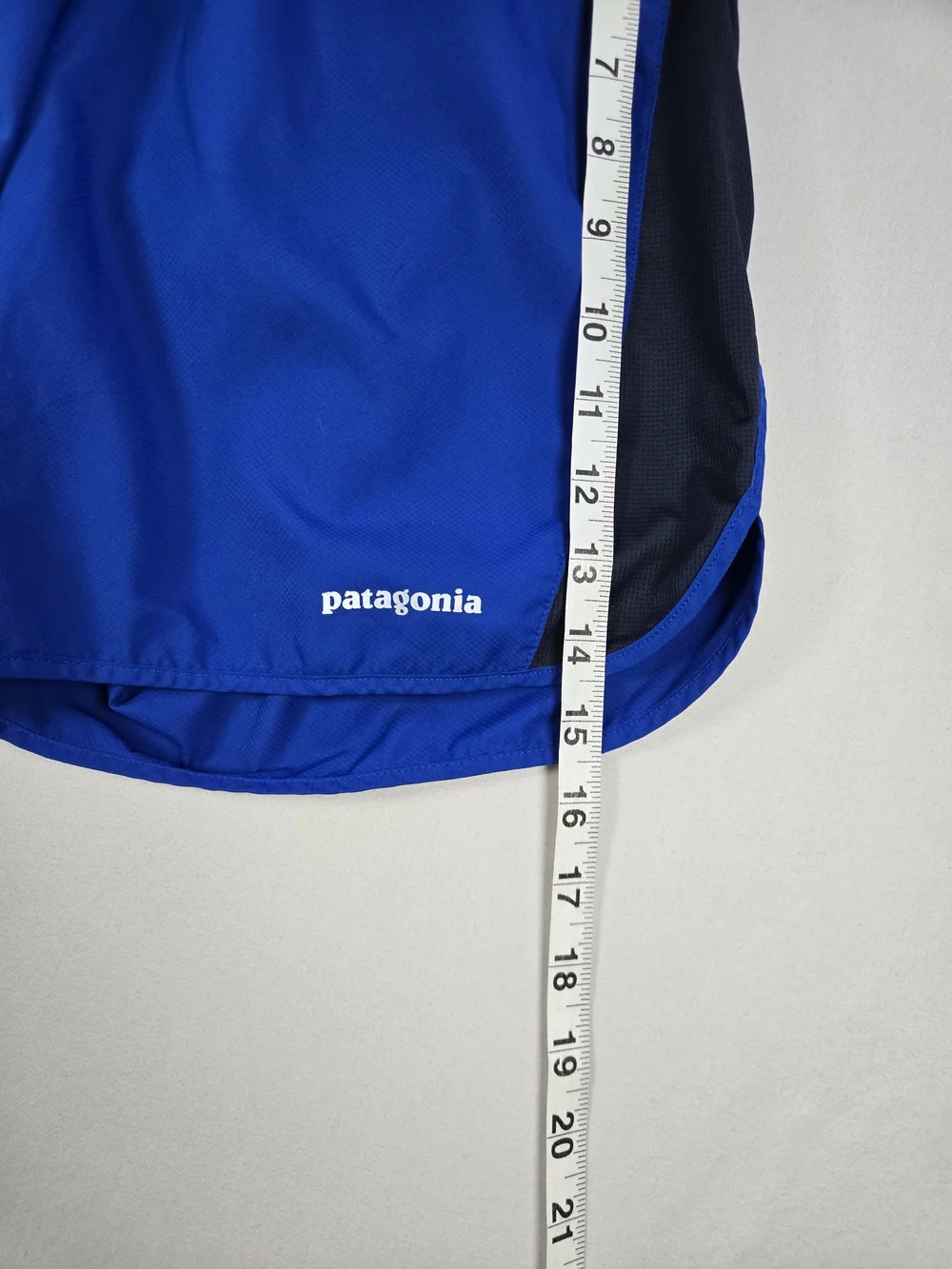 Patagonia Men's Strider Running Shorts Royal Blue Lined Size Small - Picture 7 of 9
